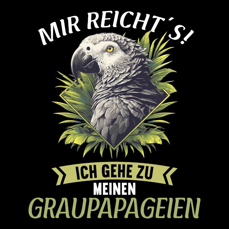 African grey parrots