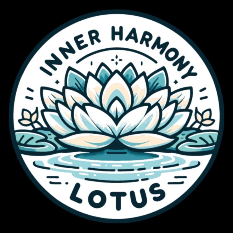Inner Harmony Lotus - Eau sereine et design de fleurs