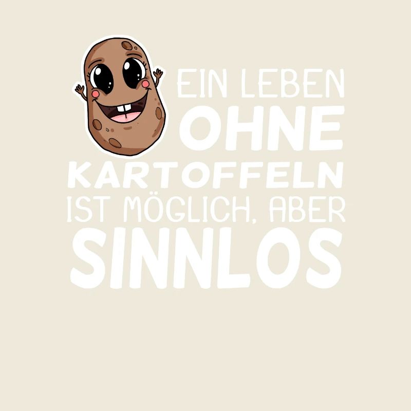 Kartoffel lustiger Spruch