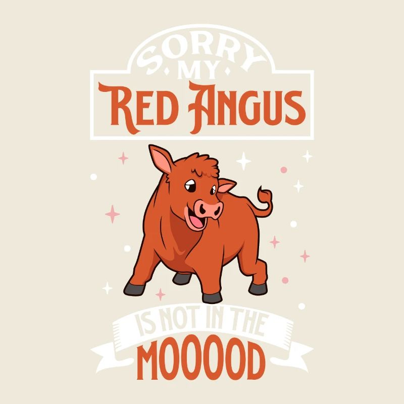 Not in the mood - Red Angus