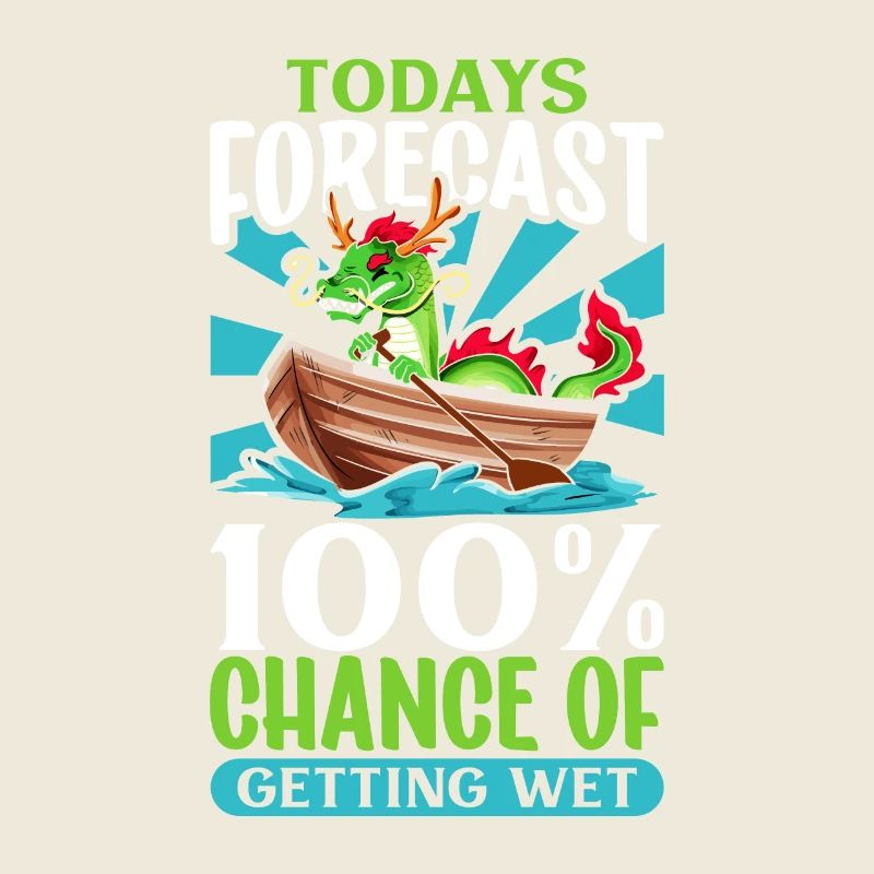 Heute wird es nass - Drachenboot