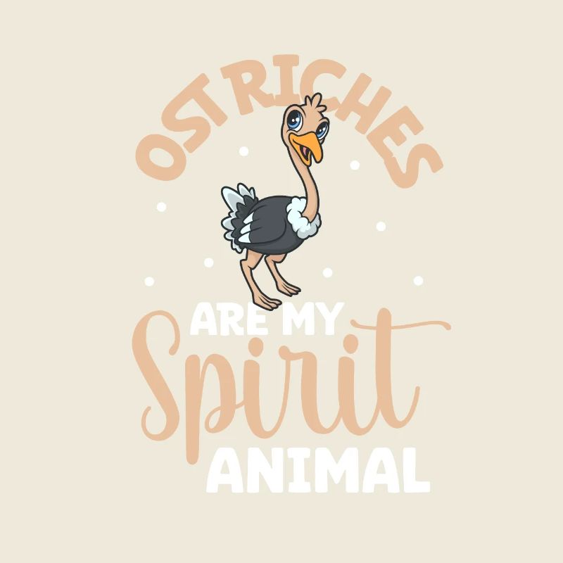 Animal préféré - autruche