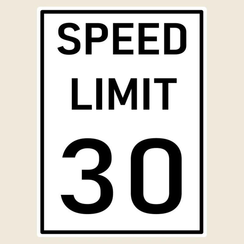 Geschwindigkeitsbegrenzung 30