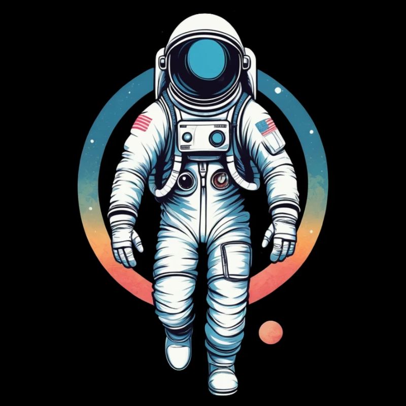 L’astronaute dans l’espace