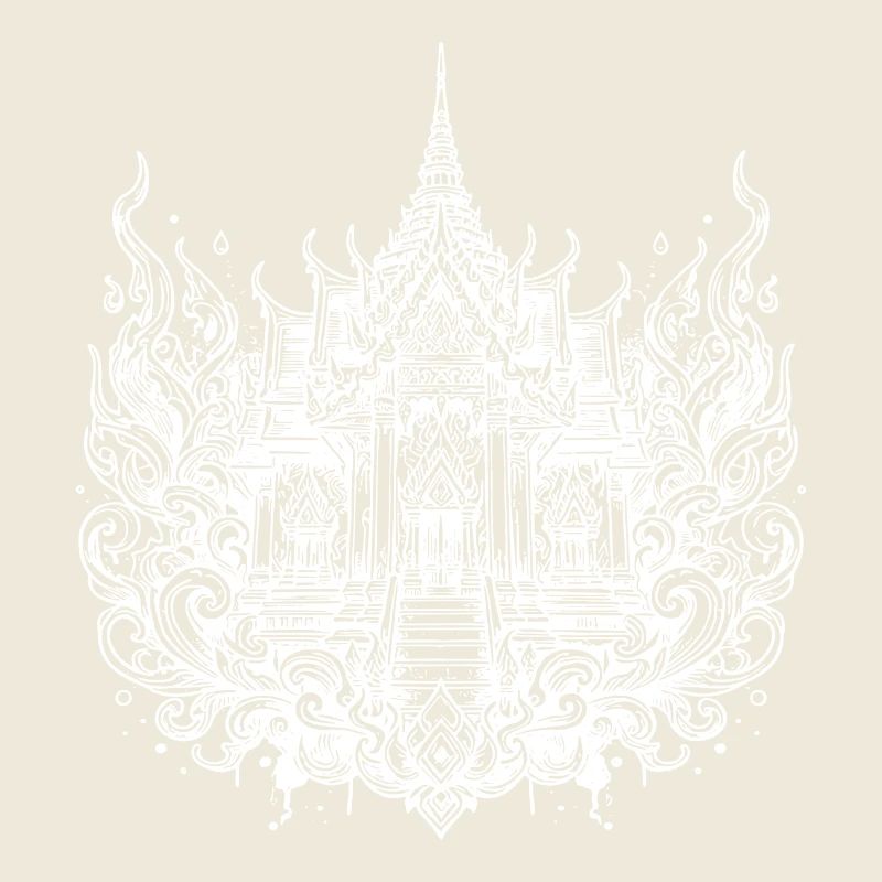 Temple classique de la Thaïlande