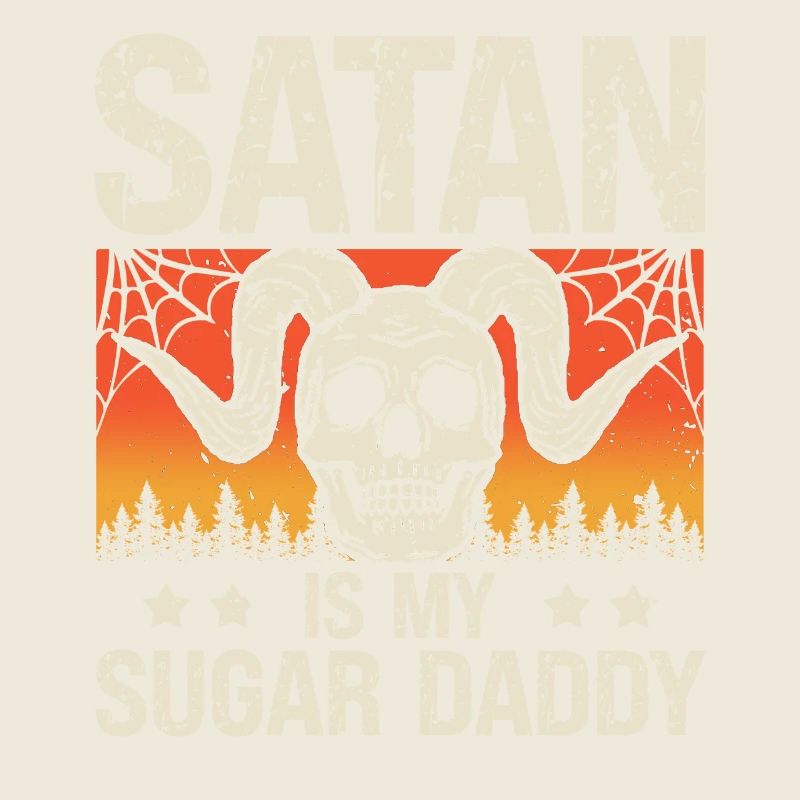 Satan est mon sugar daddy Spooky Halloween Vacances