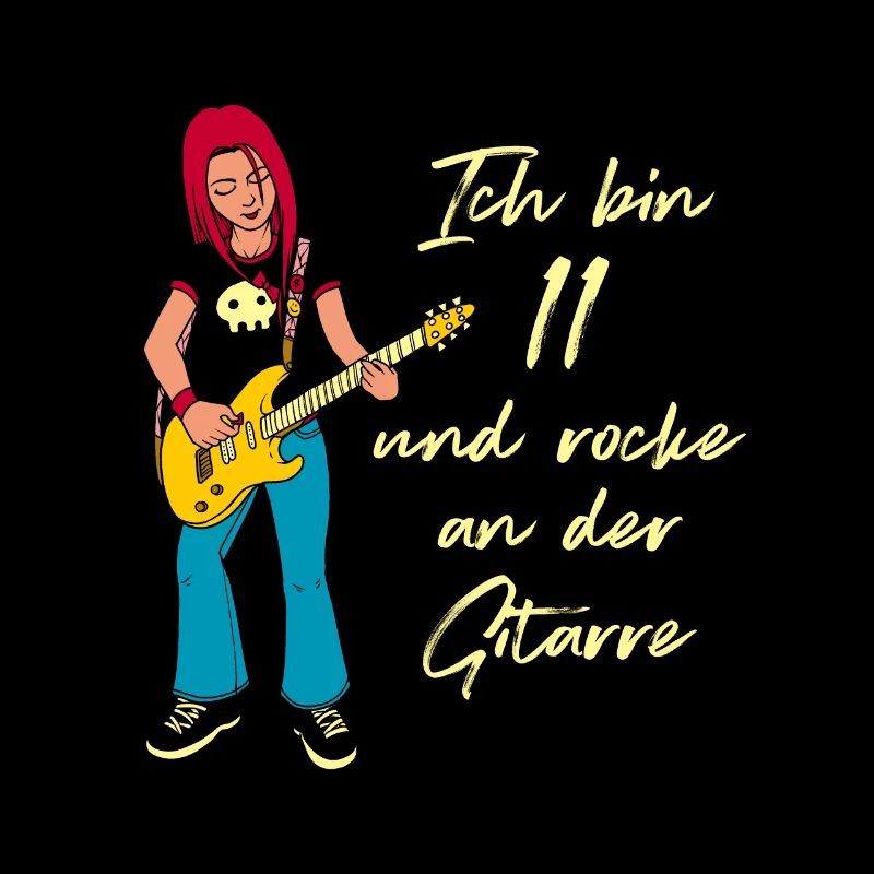 Ich bin 11 - Mädchen Gitarrist