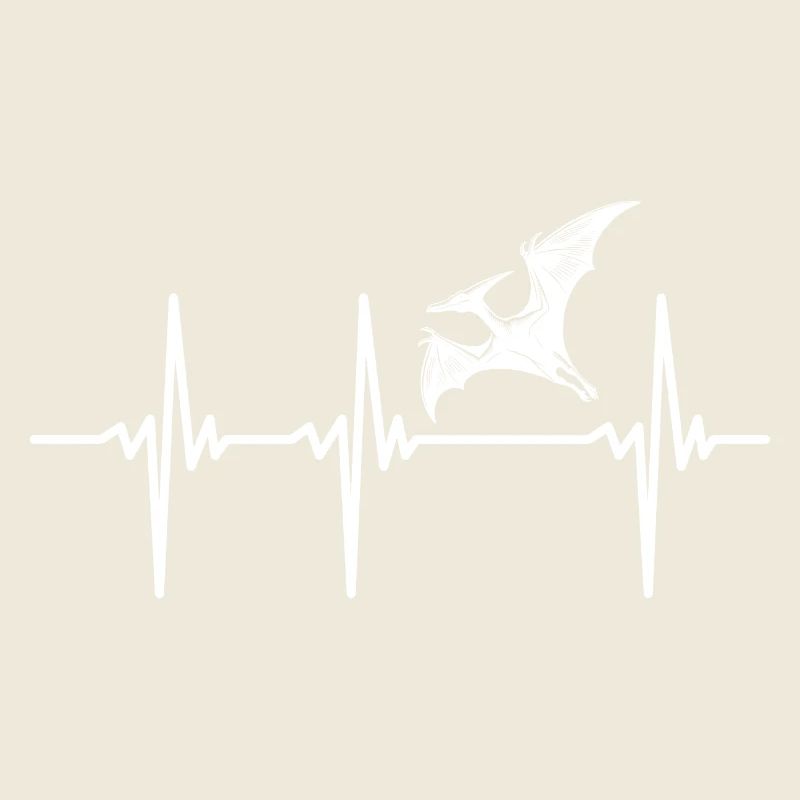 Heartbeat Dinosaur Pterosaur Dino Pteranodon