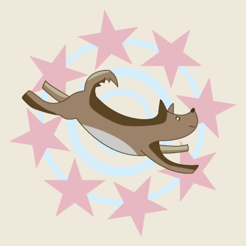 Emmana with pink stars