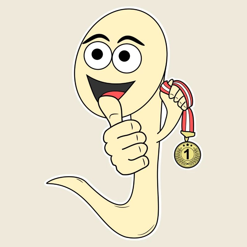 Le sperme de gagnant amusant numéro 1