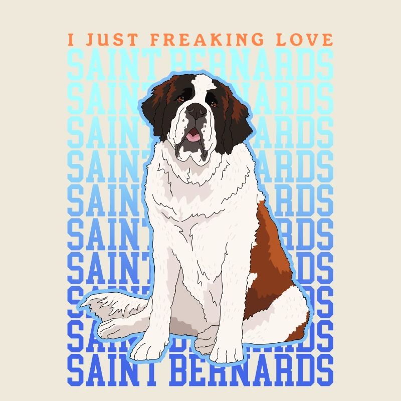 Chien Saint-Bernard Cadeau pour chien Saint-Bernard