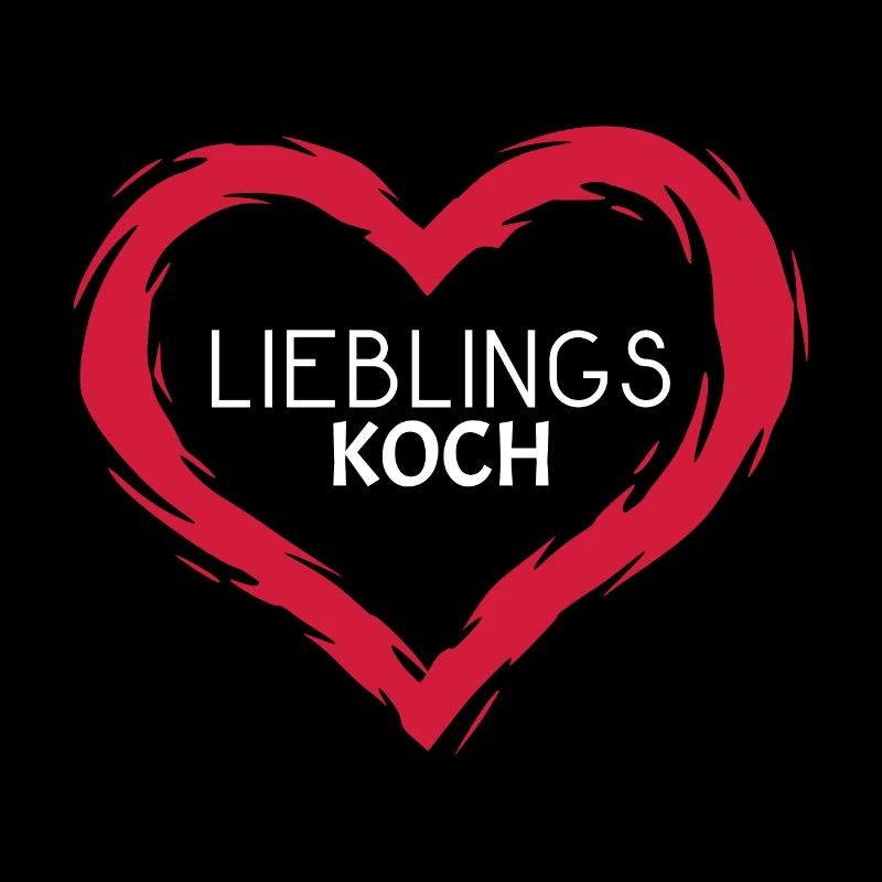 Lieblings Koch Herz Liebe