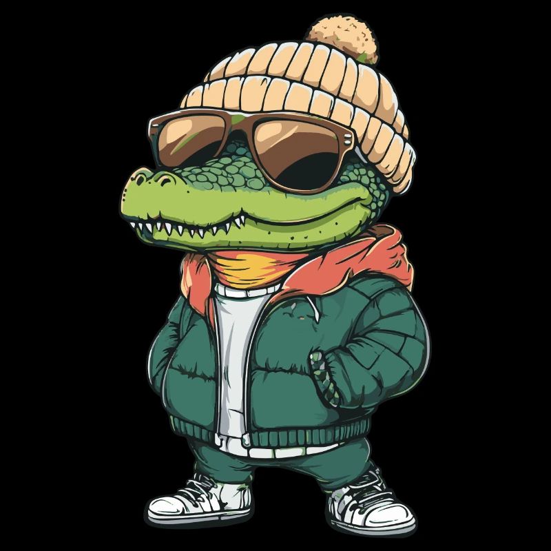 Alligator Winter Comic