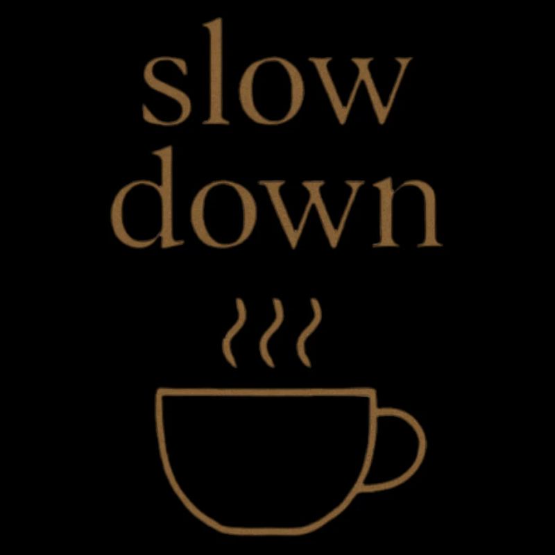 Slow Down | Minimalist coffee moment