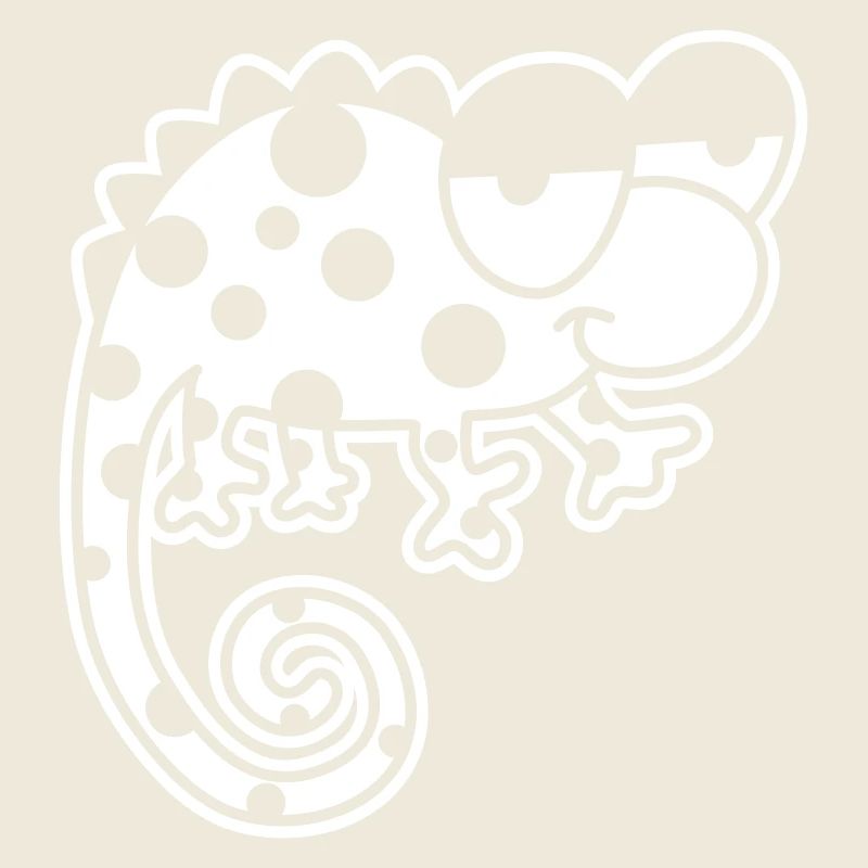 Chamäleon – Farbwechselndes Reptil, stylisch Vinta