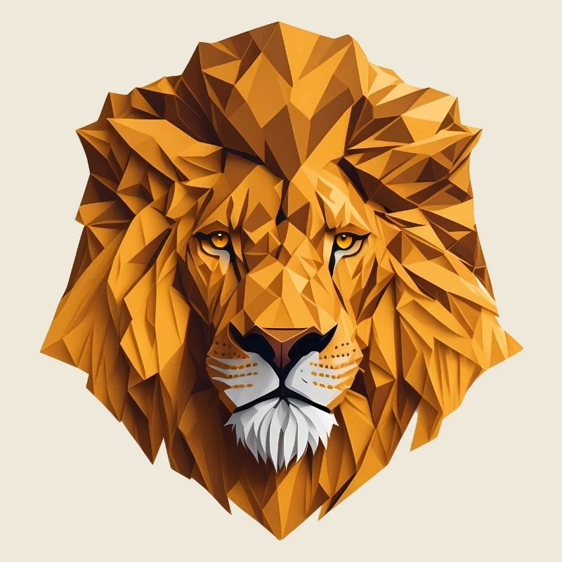 Tête de lion