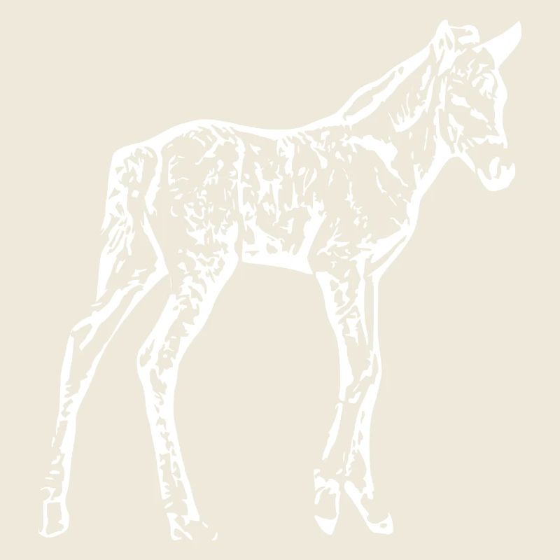 Horse White, Foal