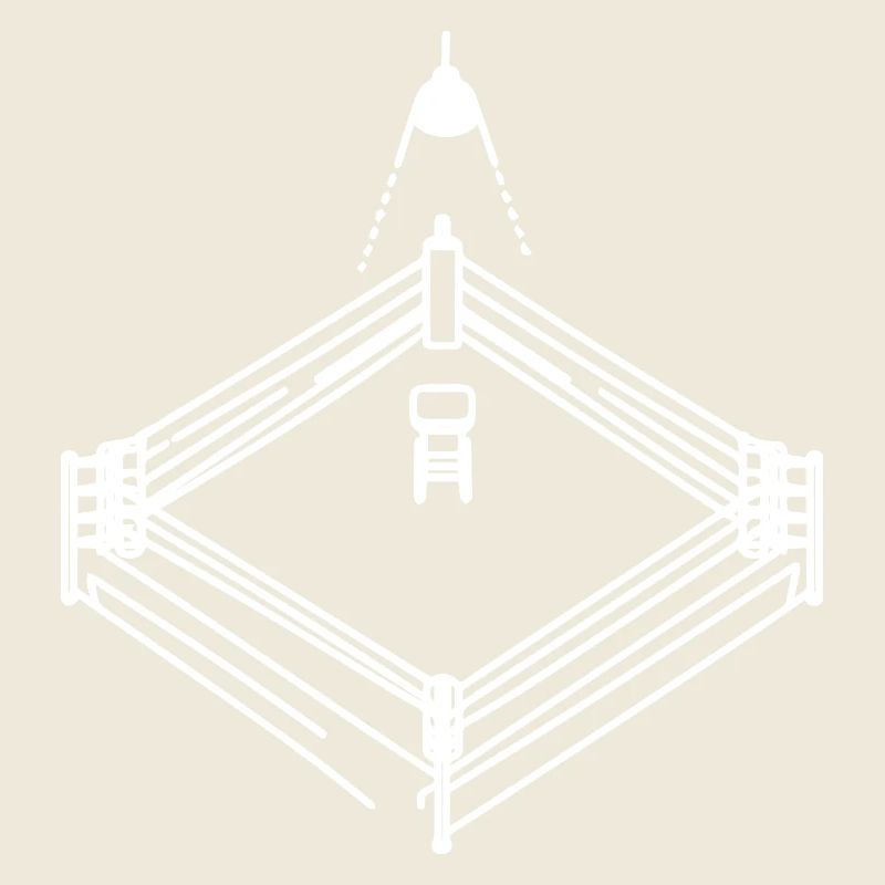 Boxing Ring Drawing