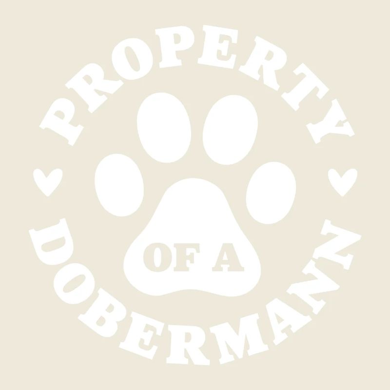 Propriété d’un Dobermann