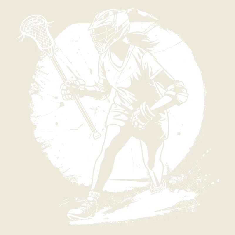 Lacrosse Player Sketch
