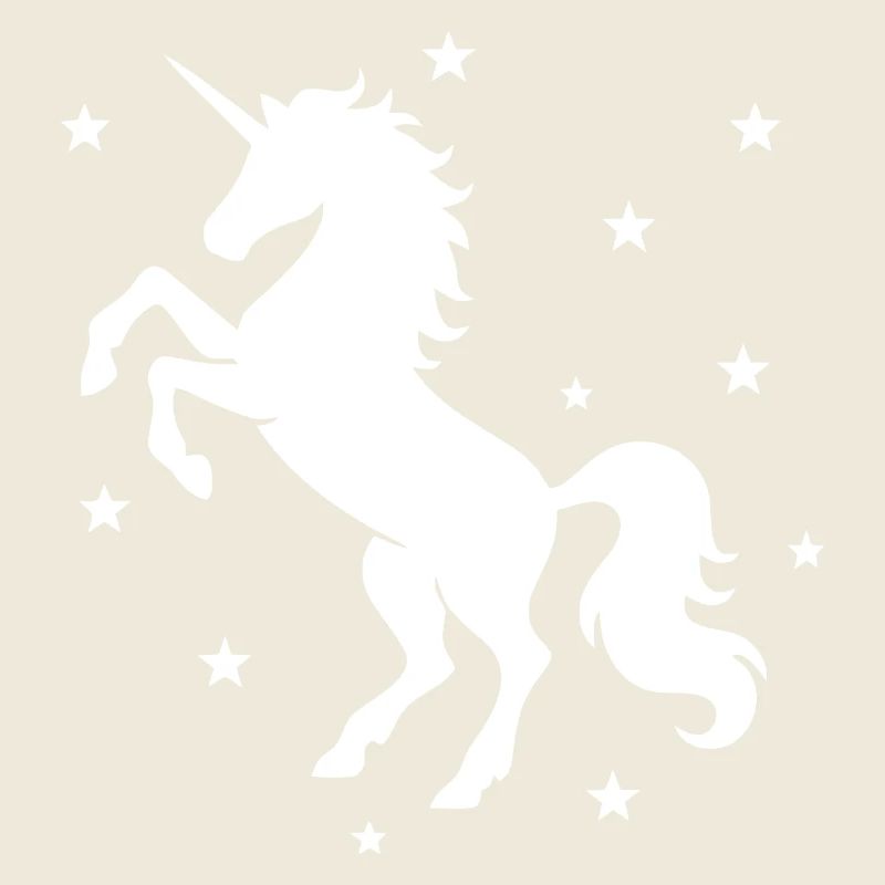 Mystical Unicorn Night Scene
