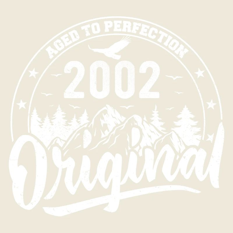 Original 2002 Vintage Cadeau d’anniversaire 2002