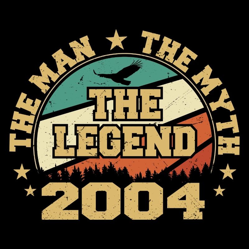 2004 Anniversaire Né En 2004 Rétro Millésime
