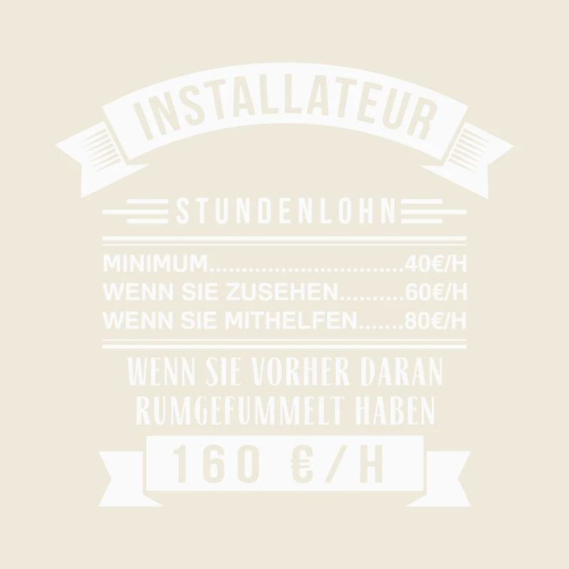 INSTALLATEUR STUNDENLOHN