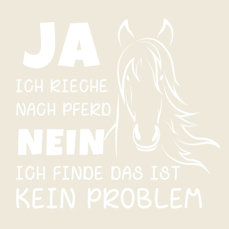 Rieche nach Pferd