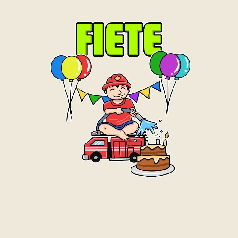 Feuerwehr Fiete Geschenk