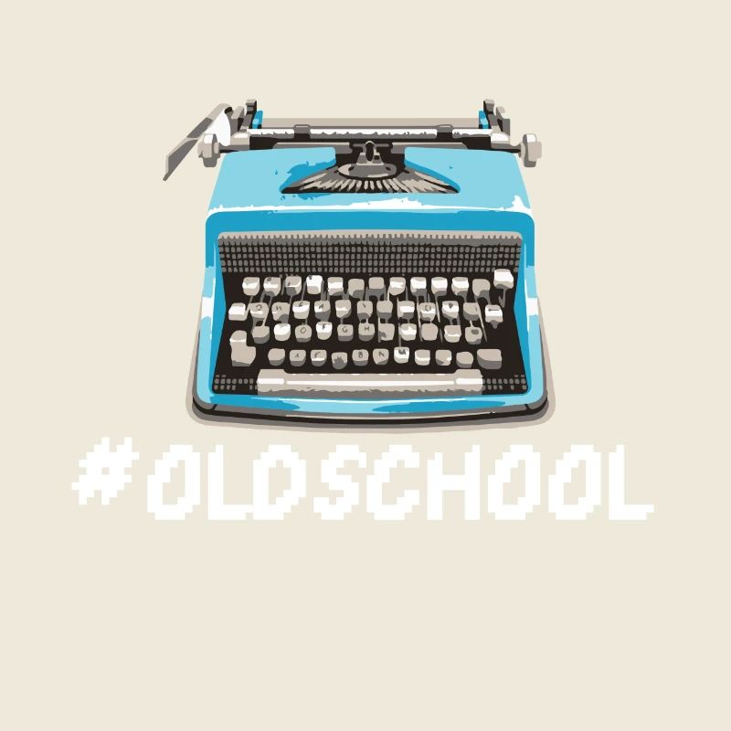 machine à écrire oldschool