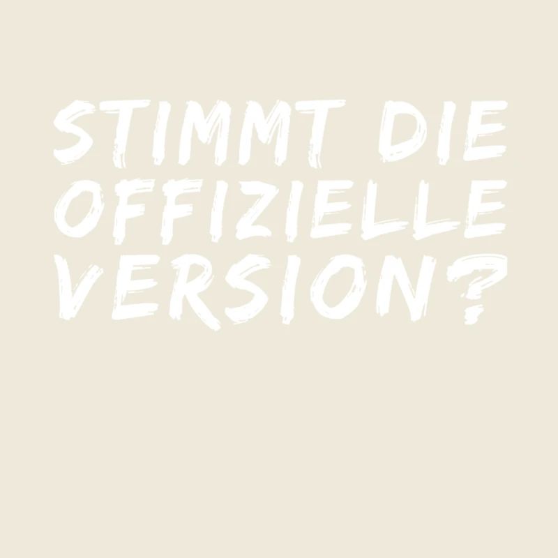 das kann nicht stimmen