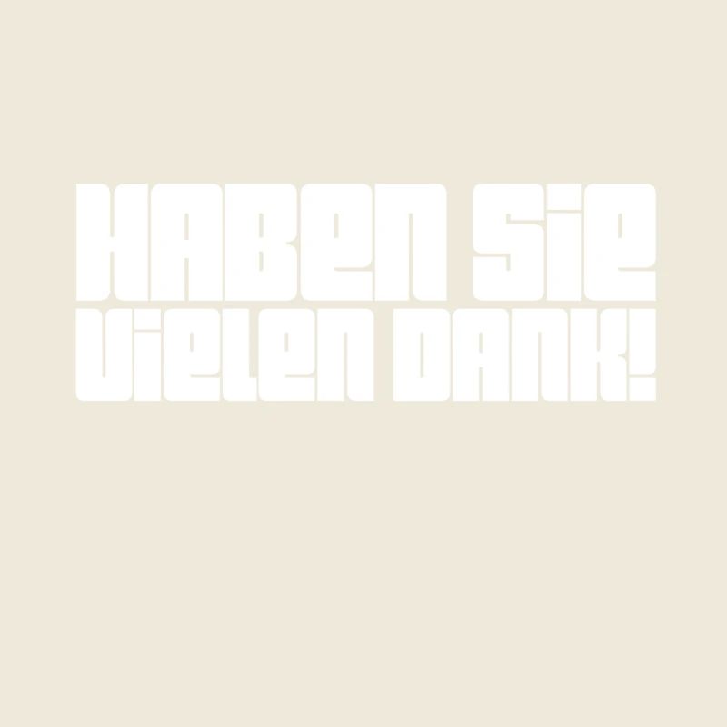 ich möchte Danke sagen