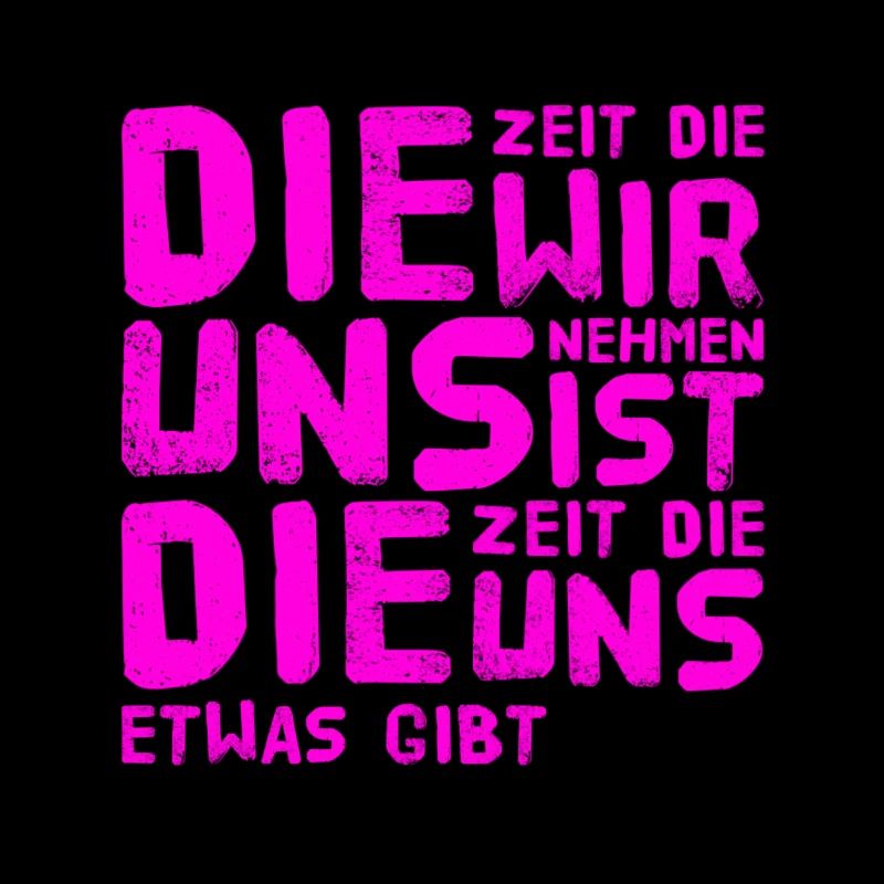Zeit ist wichtig