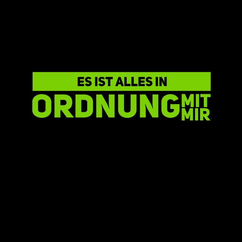 es ist alles in Ordnung