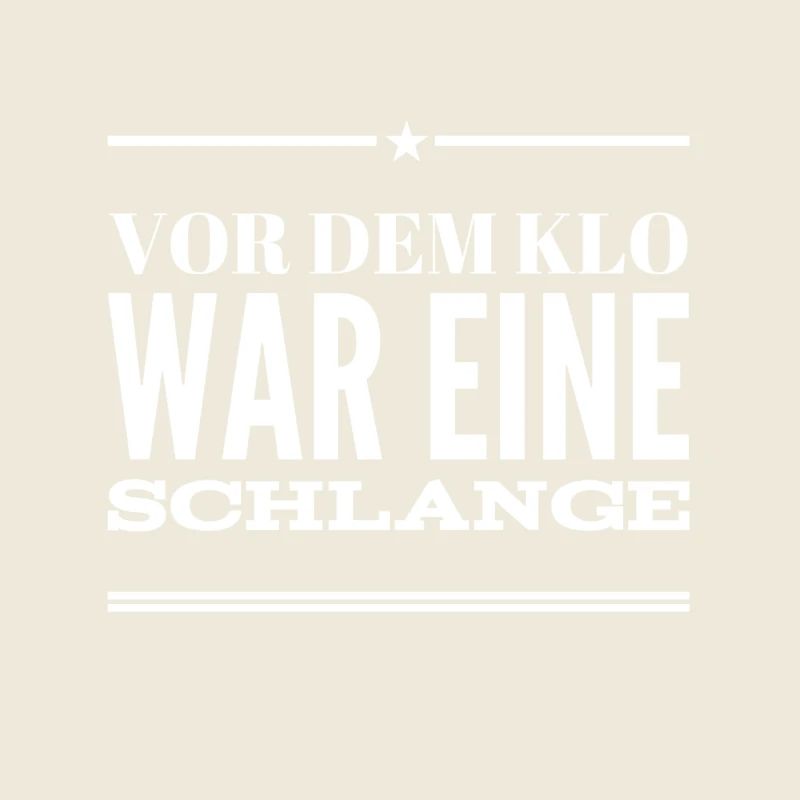 das Klo war voll
