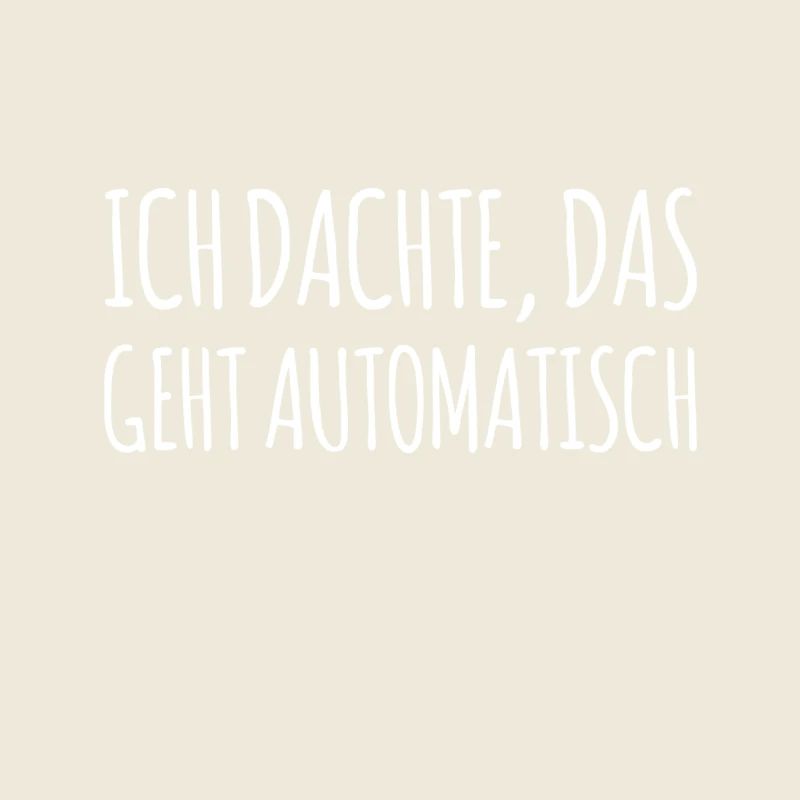 das geht nicht automatisch