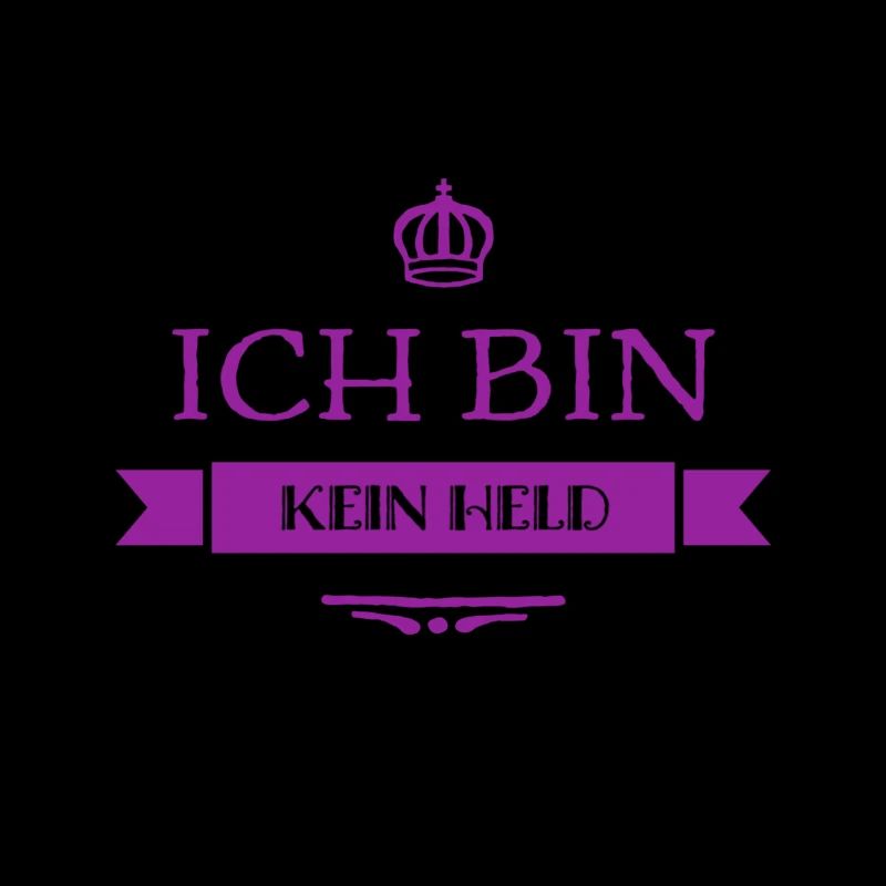ich habe nichts von einem Held