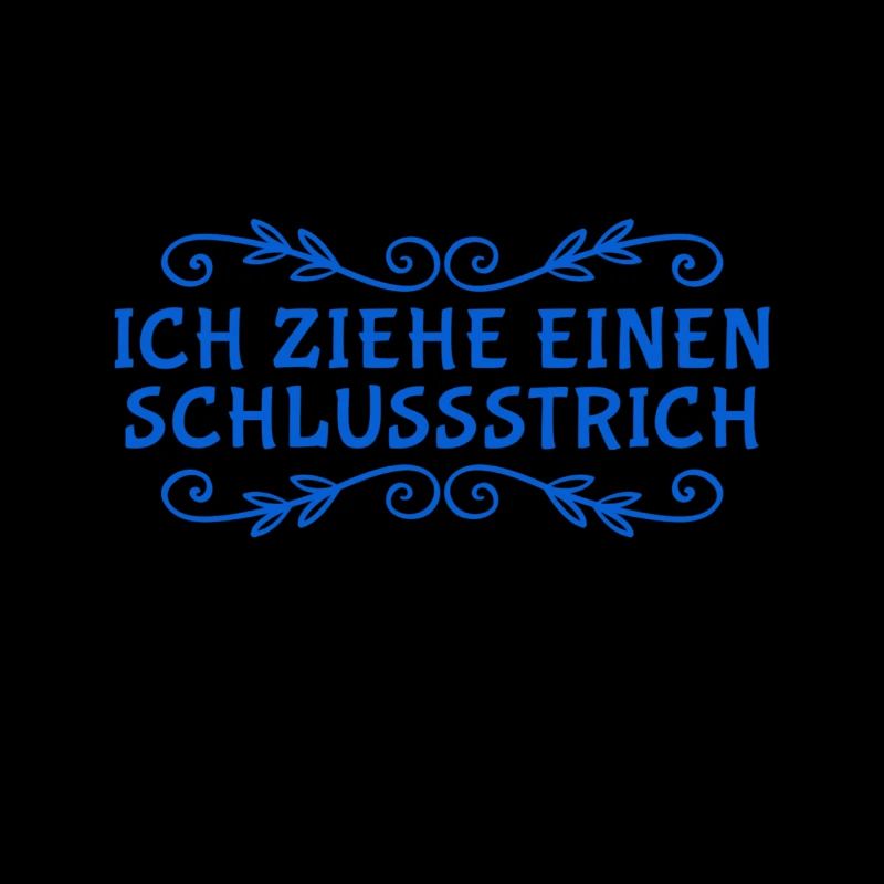 ich schließe damit ab