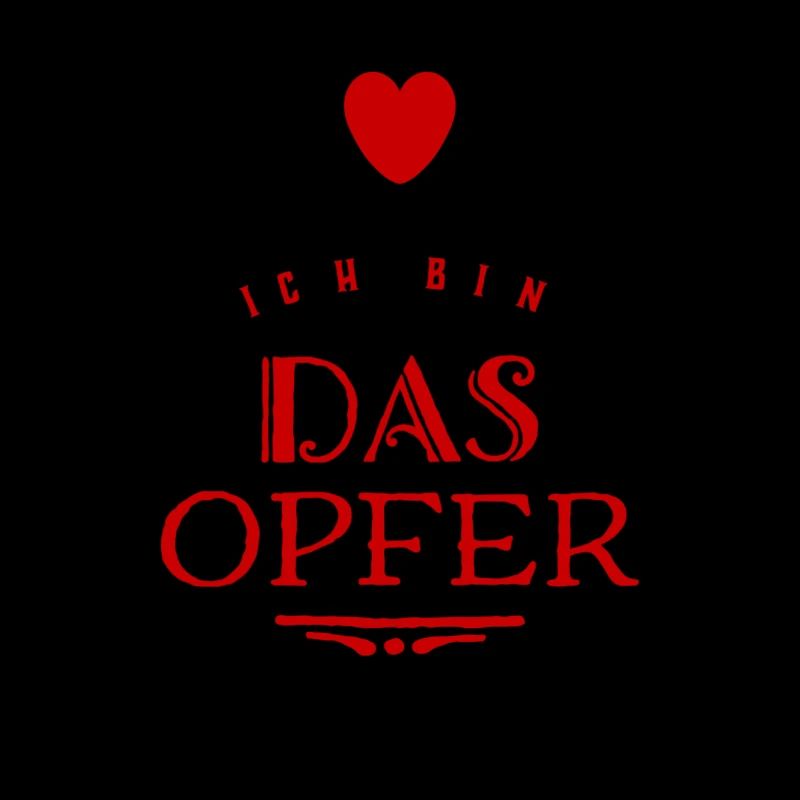 ich sehe mich als Opfer