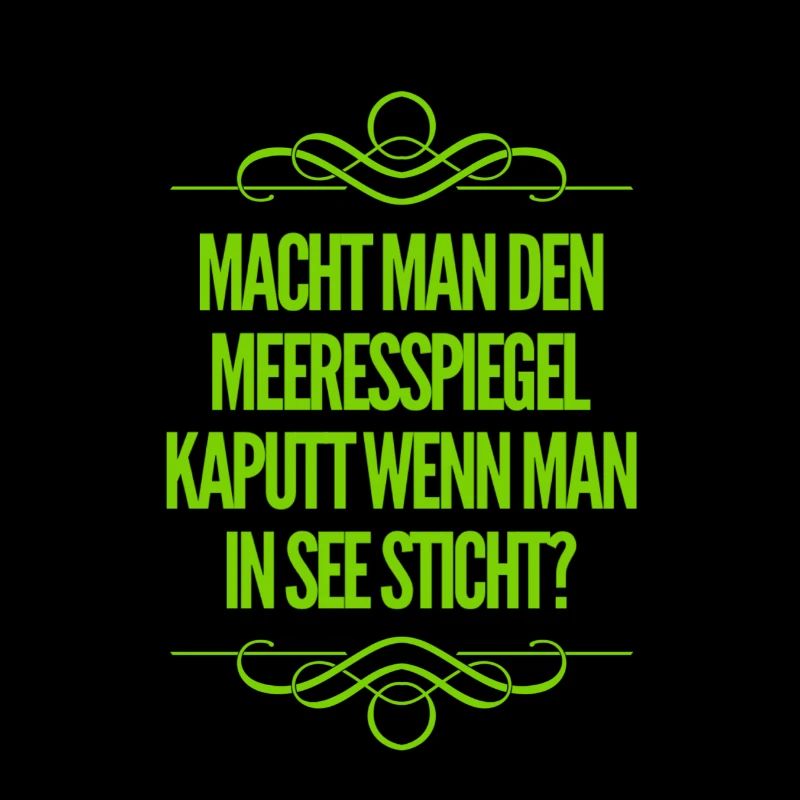 kaputter Meeresspiegel