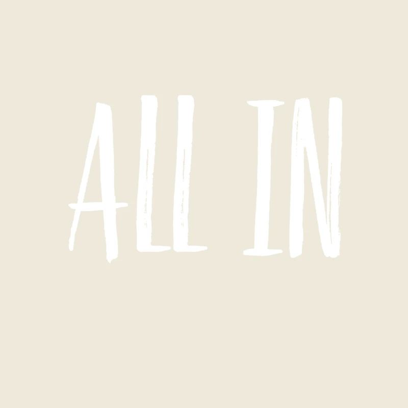 alles auf eine Karte setzen