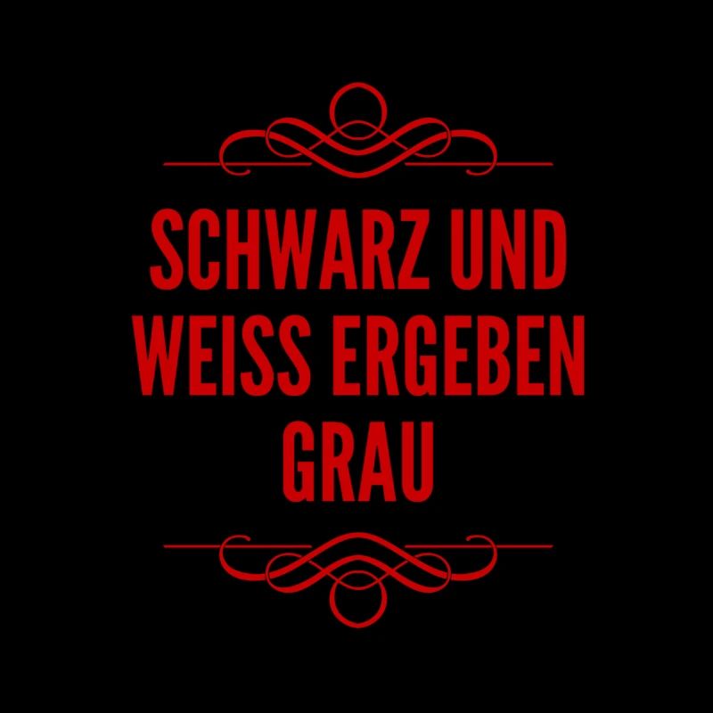weiß und schwarz