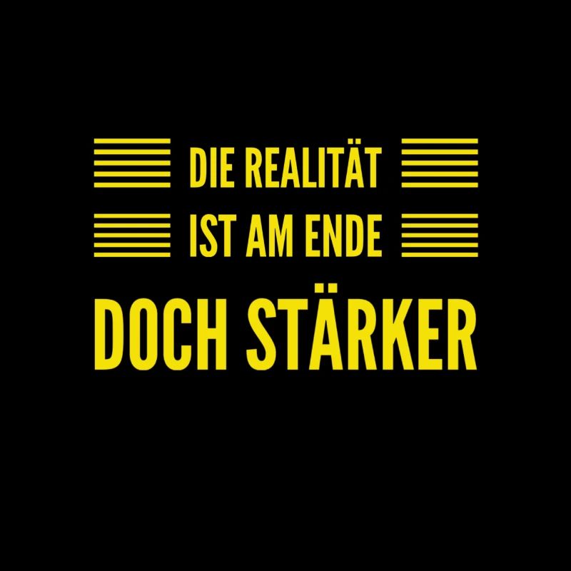 La réalité est forte