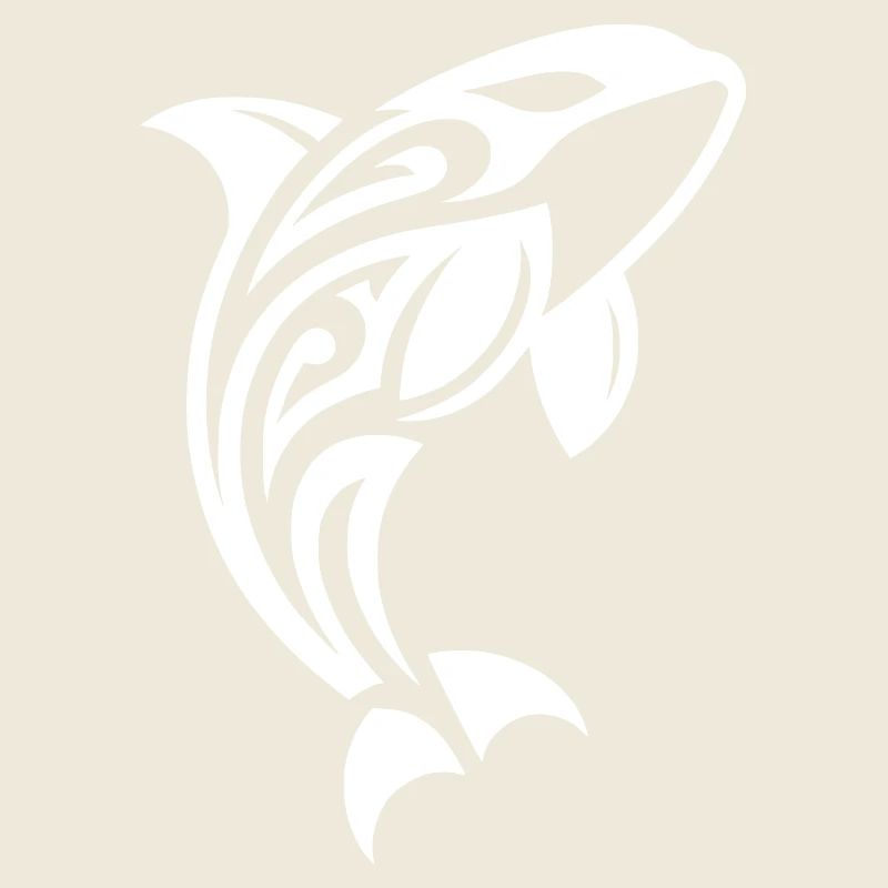Saut Orca Tribal Style De Tatouage