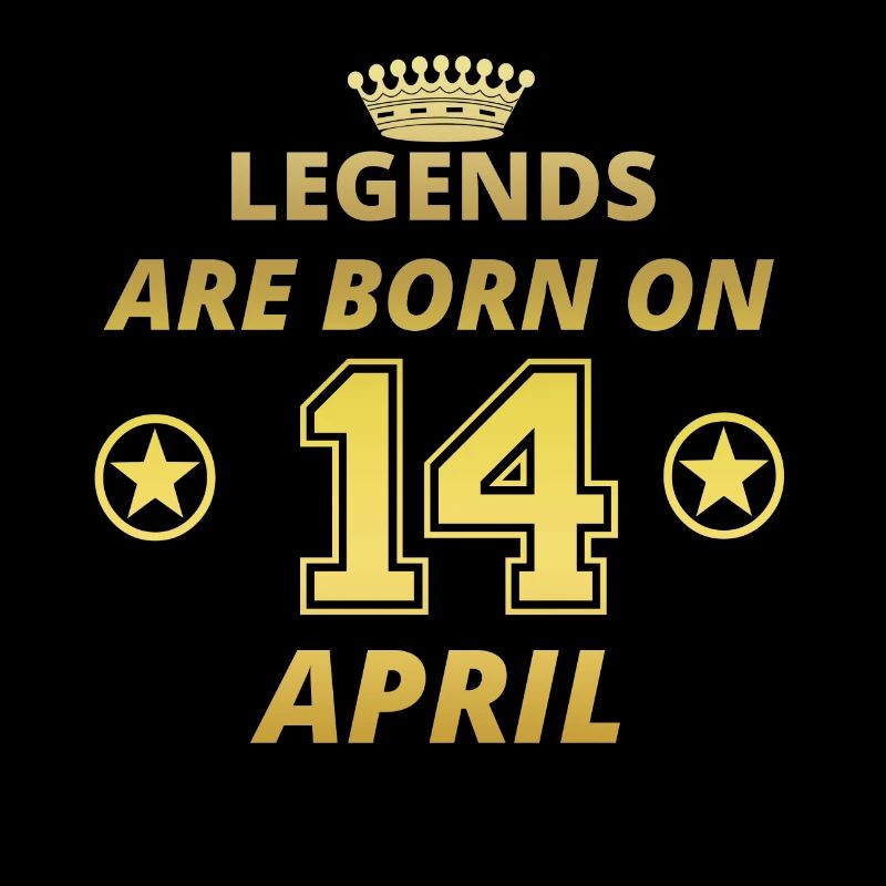 légendes nées anniversaire 14 Avril