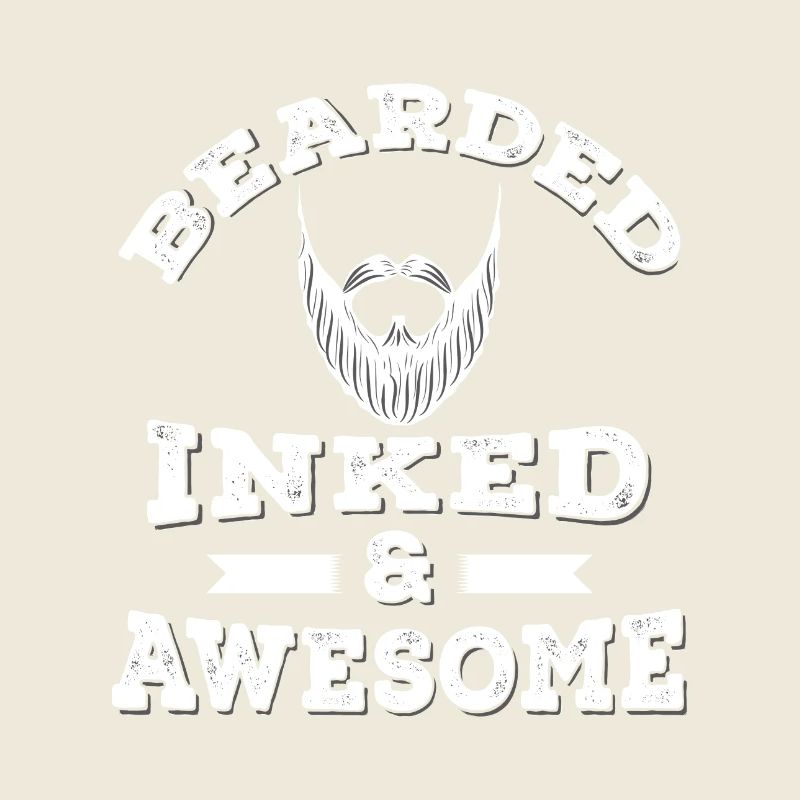 BEARD / TATOO: Bearded Inked & Awesome