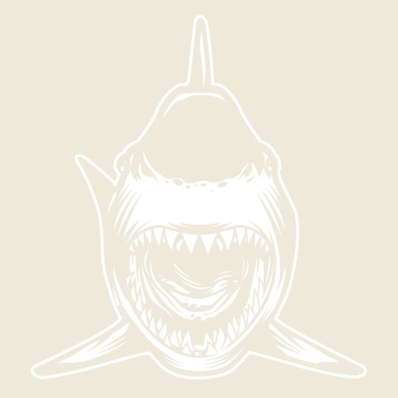 Requin gueule ouverte