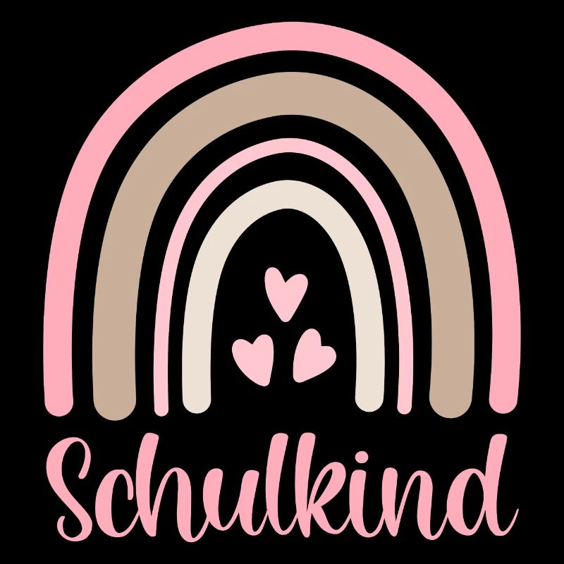 Schulkind Regenbogen Schulanfang Einschulung 2026
