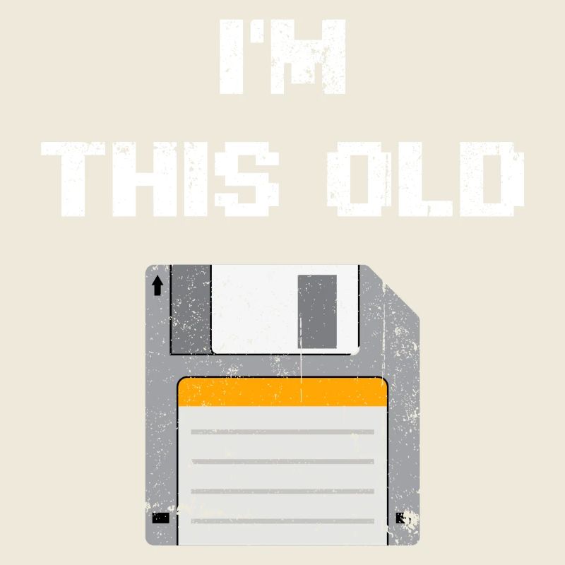 Retro Floppy Disk Era Tee